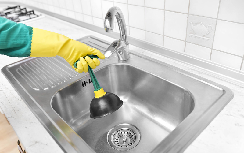 Kitchen Drainage System Blockage Cleaning